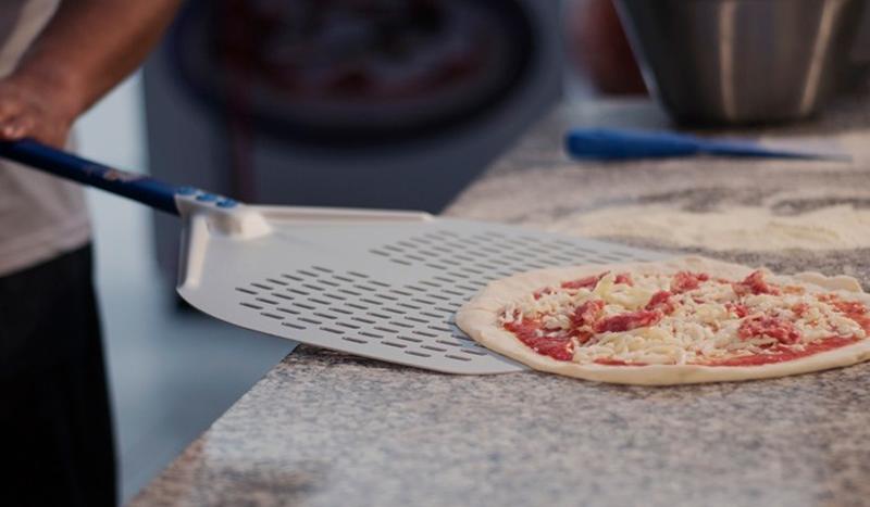 Rectangular Perforated Pizza Peel (Azzurra line)