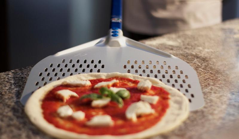 Rectangular Perforated Pizza Peel (Azzurra line)