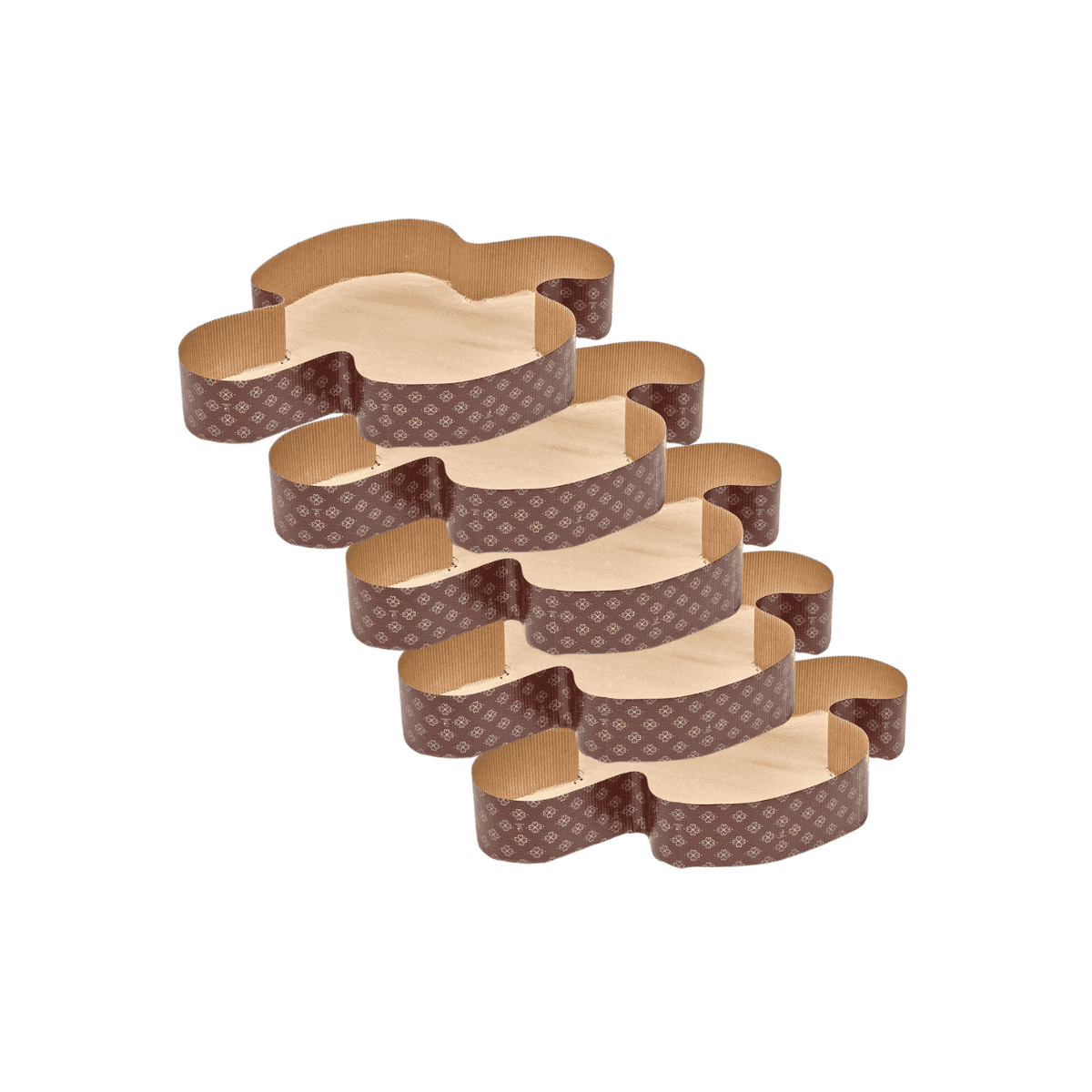 Deluxe Colomba molds 1kg (set of 5)