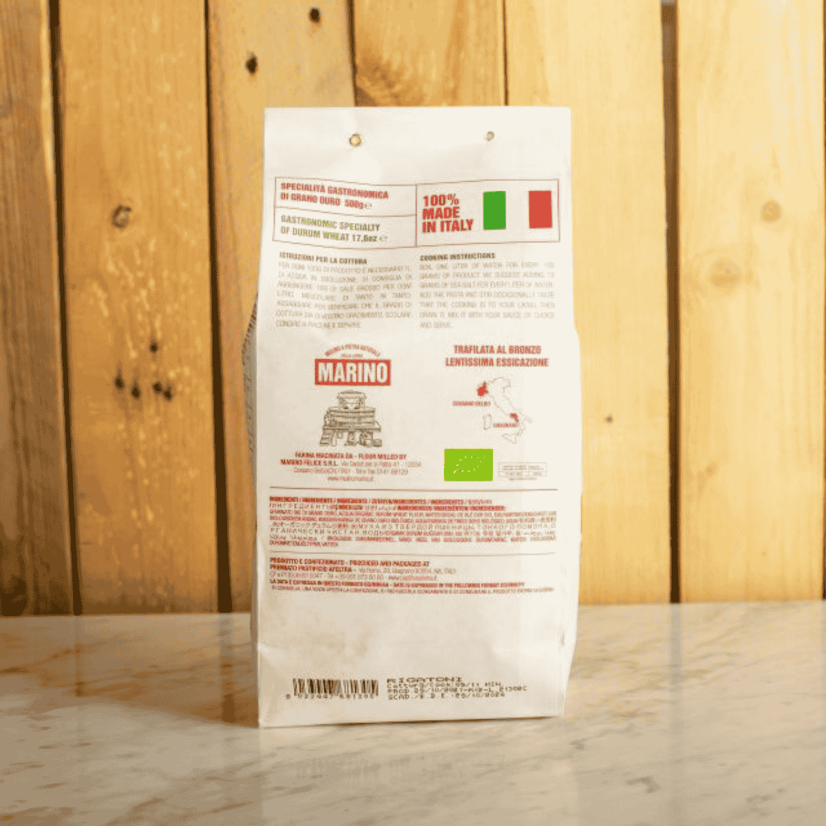Mulino Marino Il Rigatone Organic Durum Wheat Pasta 500g