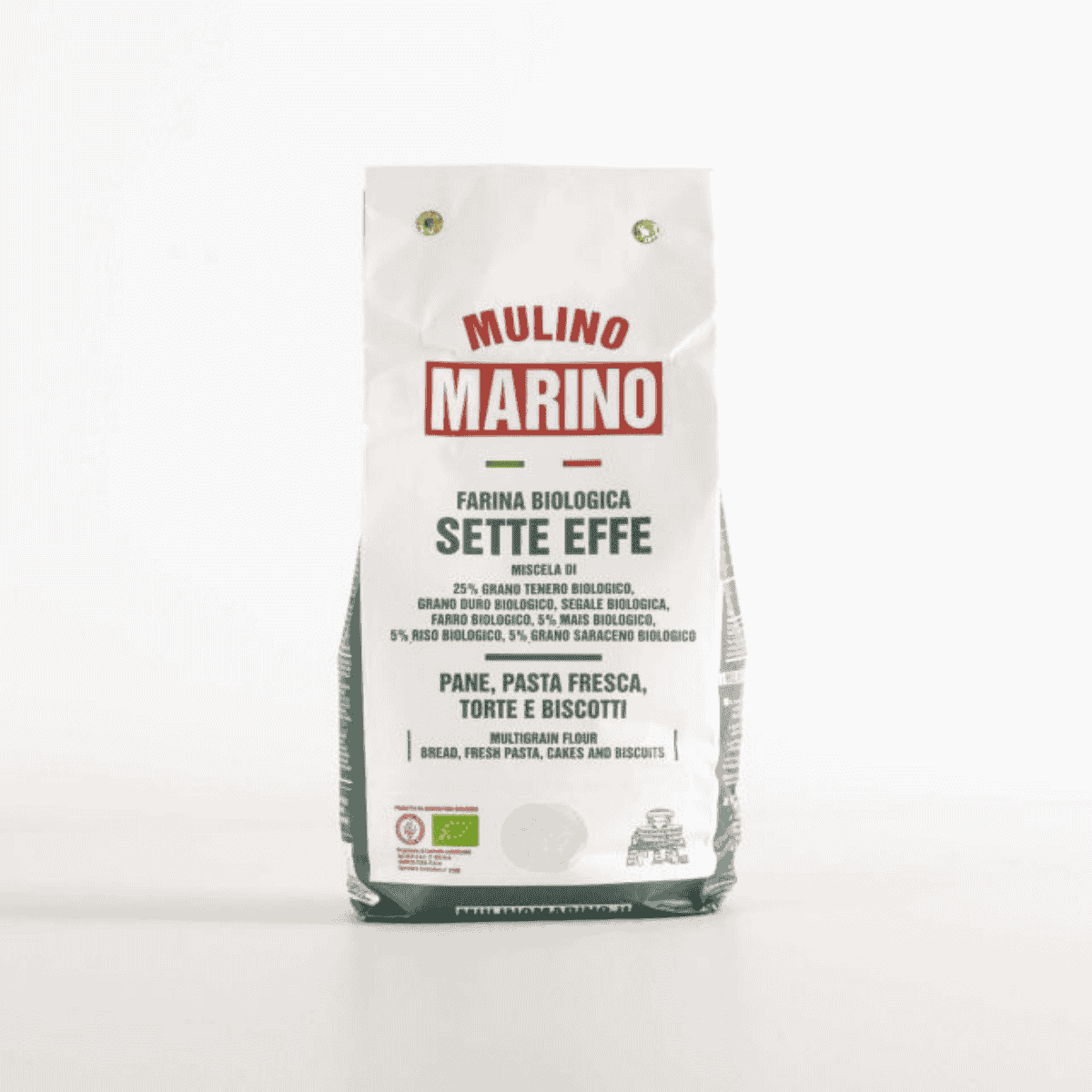 Mulino Marino Sette Effe 2.0 Organic Multigrain & Seed Flour (1kg/2.2lbs)