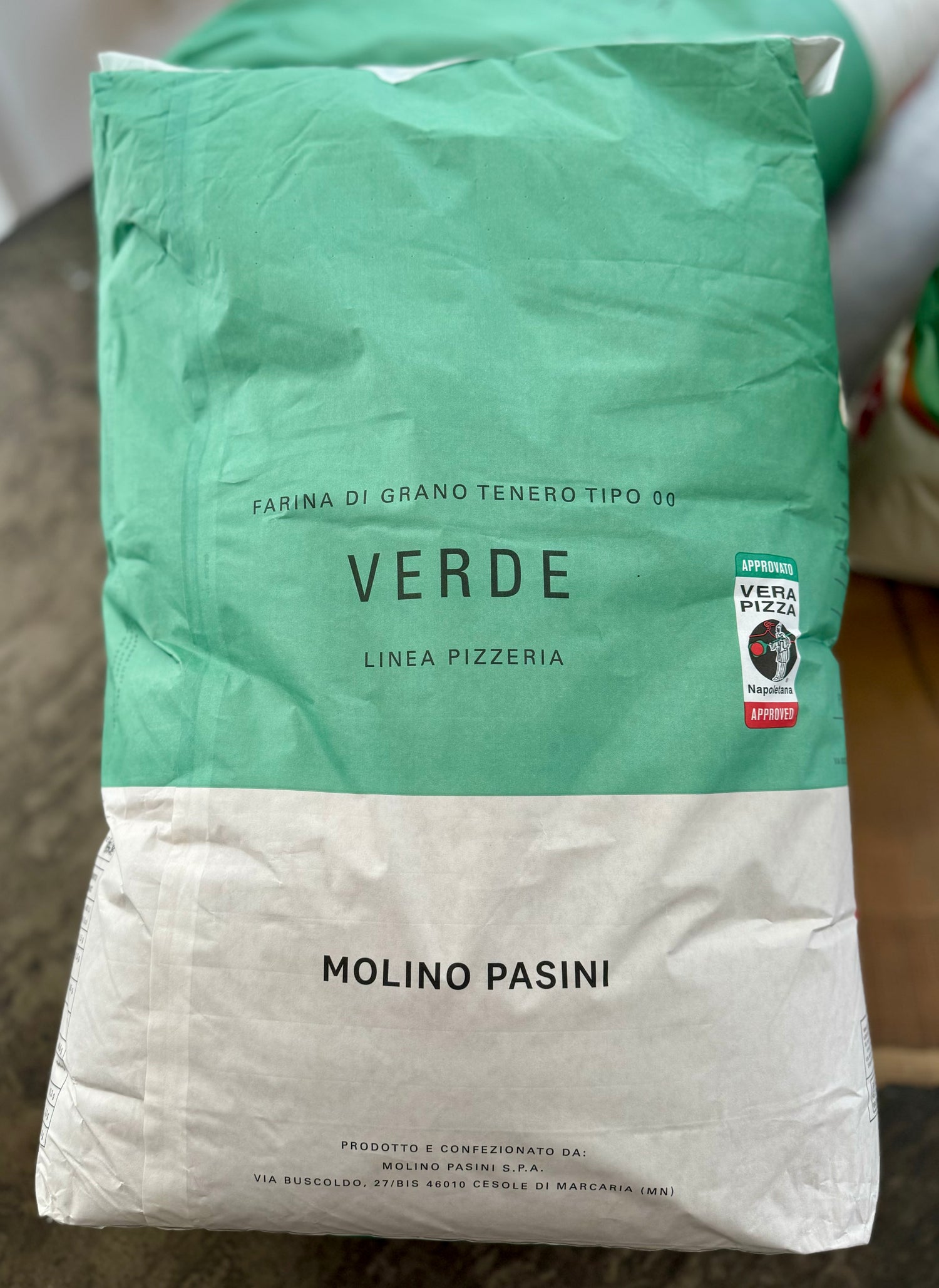 Molino Pasini - Verde Pizza Flour (25kg/55lbs)