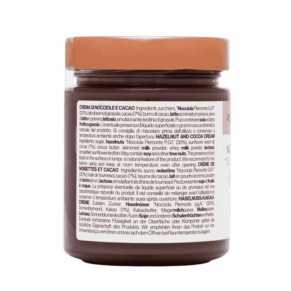 Agrimontana Hazelnut Cream – Piedmont IGP (330g)