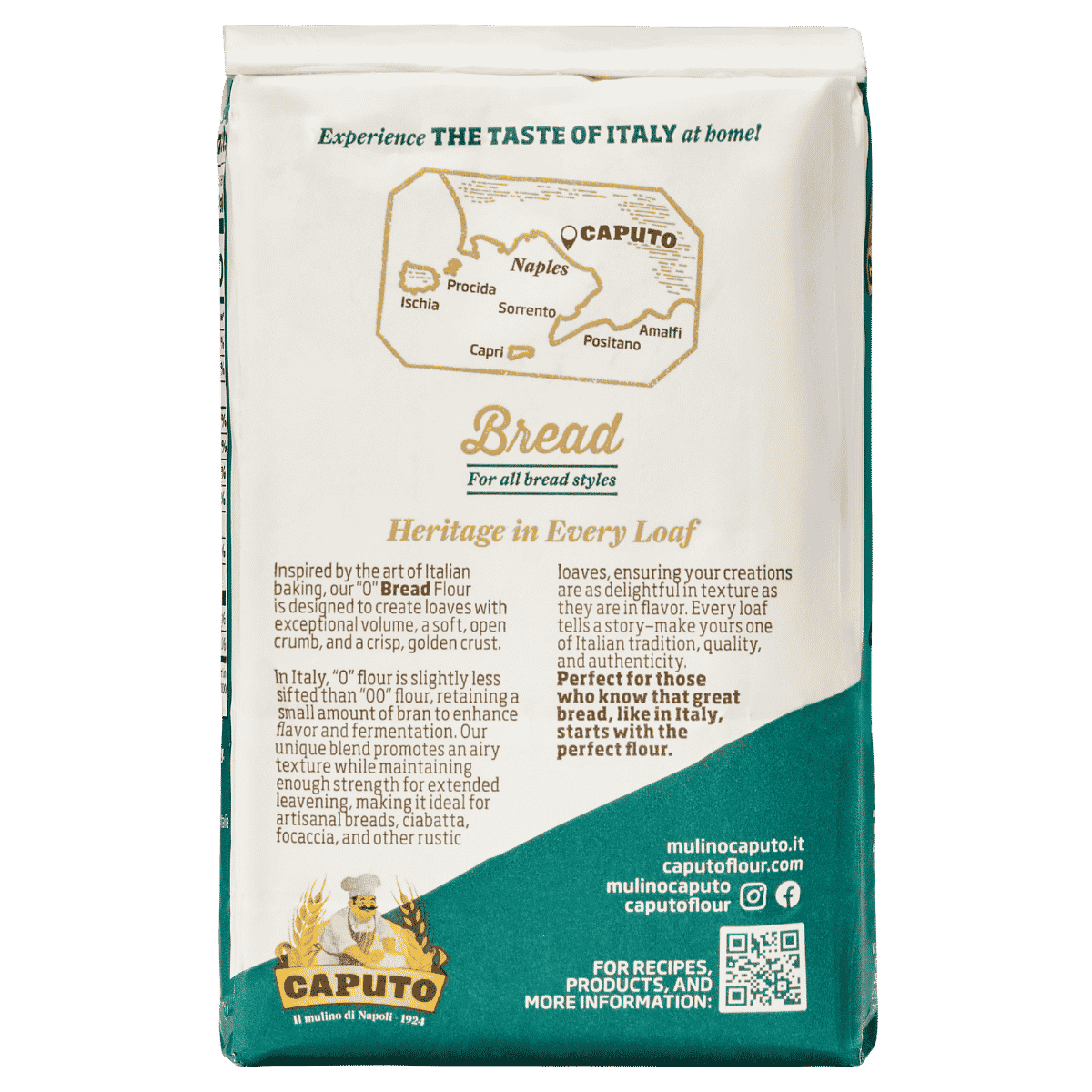 Caputo “00” Bread Flour (1kg / 2.2lbs)