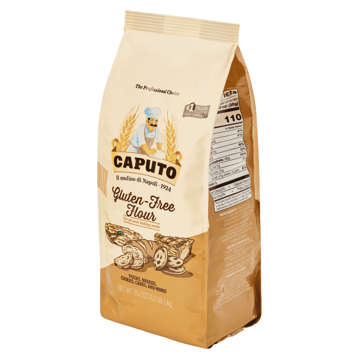 Caputo Gluten Free Flour (1kg / 2.2lbs)
