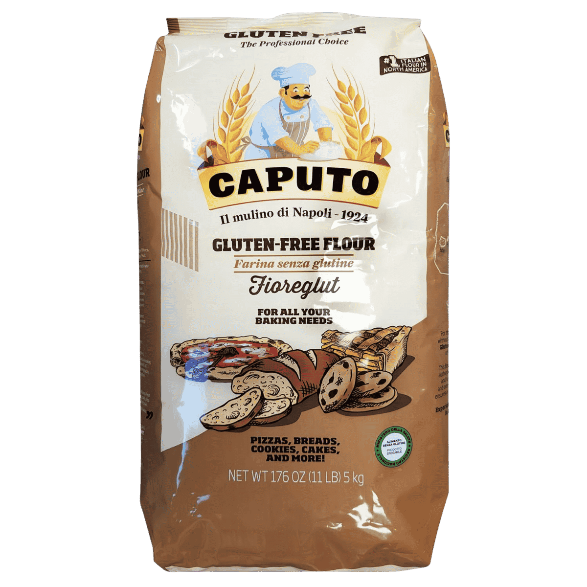Caputo Gluten Free Flour (11 lbs - 5 kg)