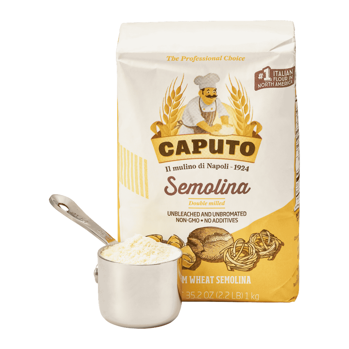 Caputo Durum Wheat Semolina (1kg/2.2lbs)