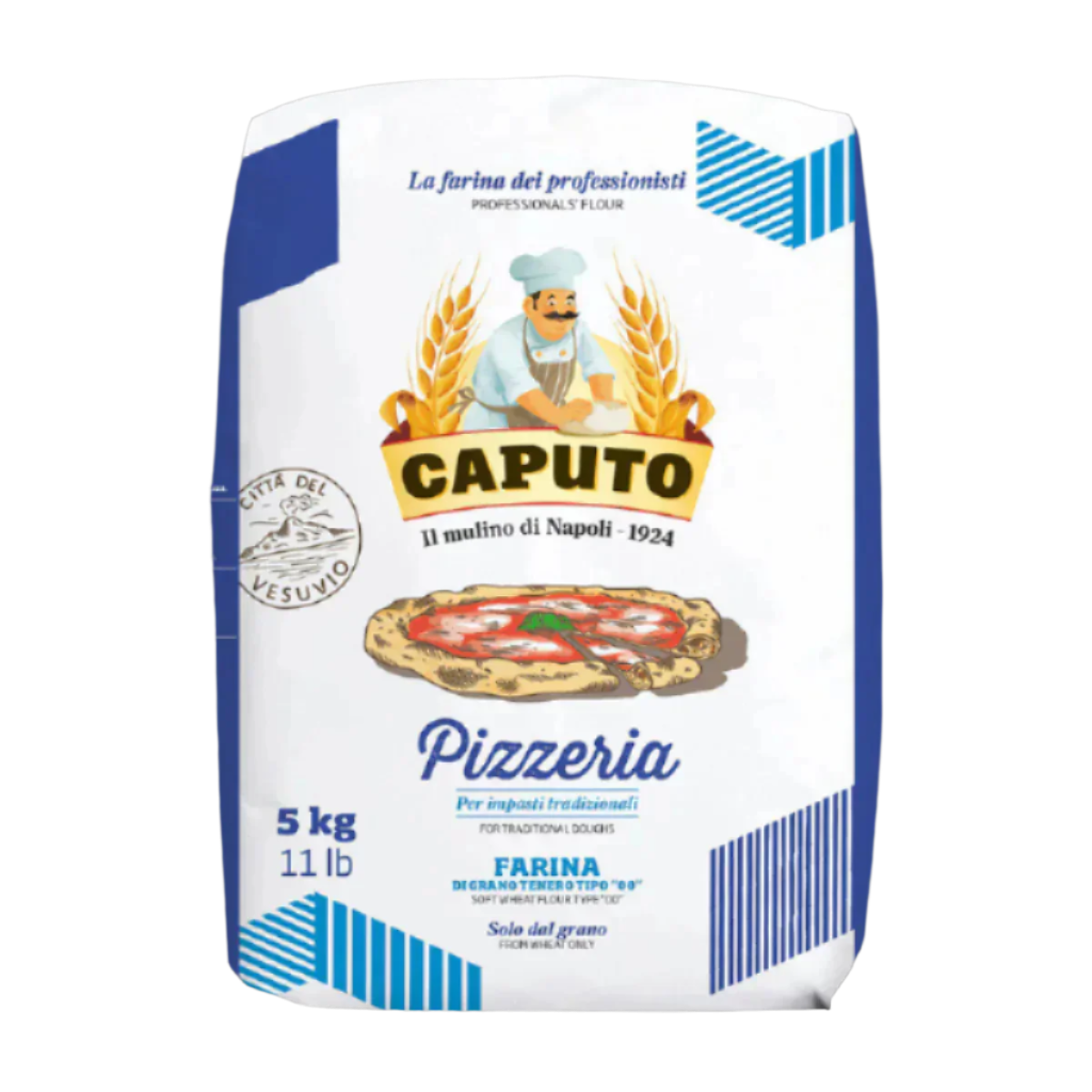 Caputo Pizzeria Flour Tipo 00 (11 lbs - 5 kg)