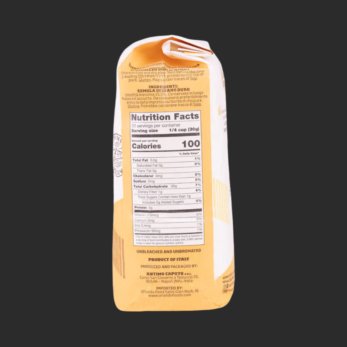 Caputo Durum Wheat Semolina