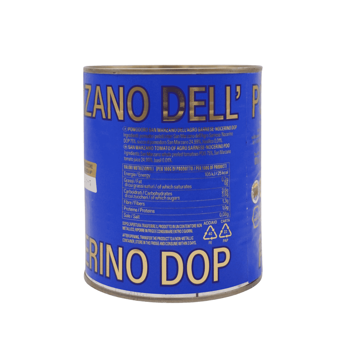 Casa Marrazzo San Marzano DOP Peeled Tomatoes (28oz)