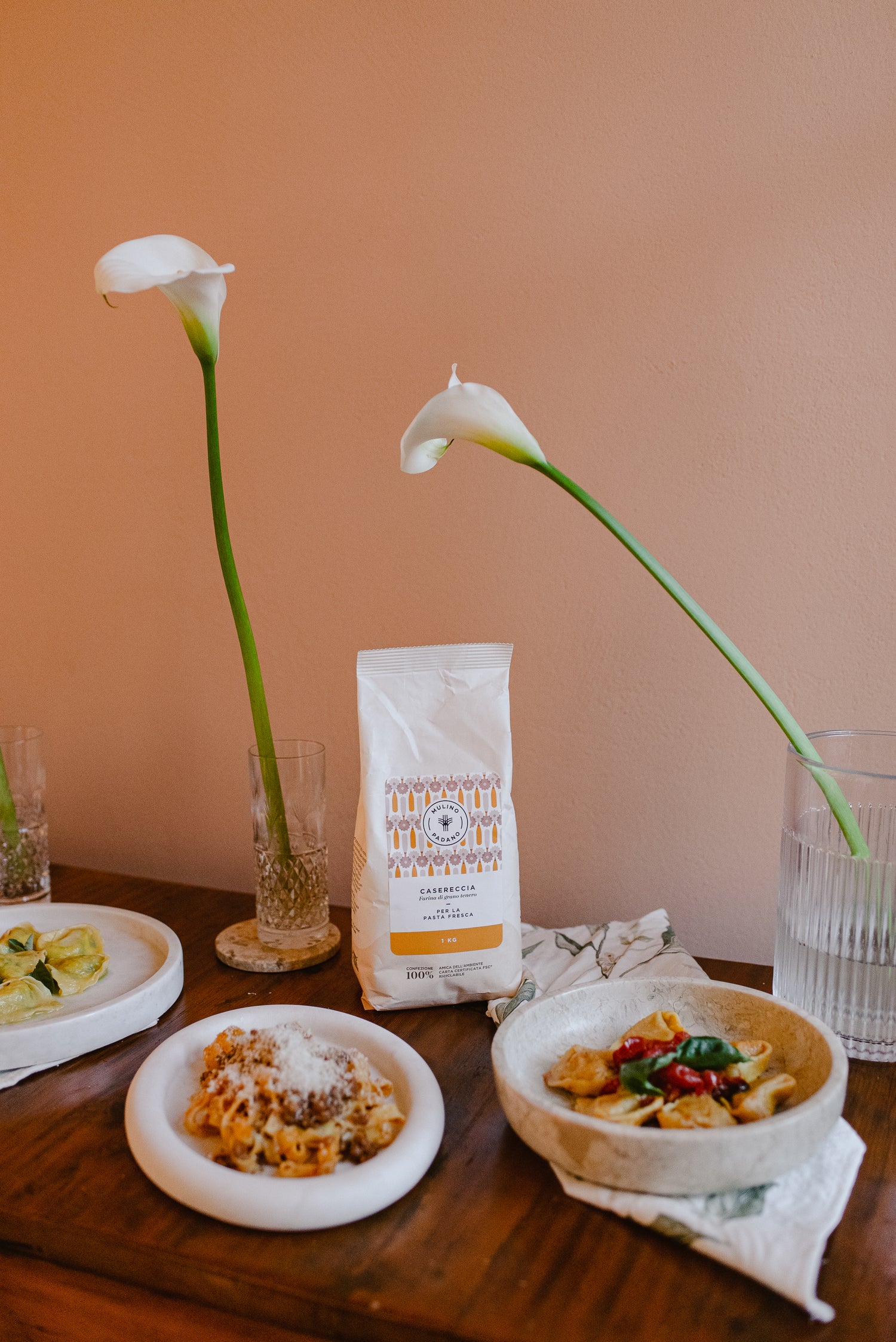 Mulino Padano Casereccia Tipo 00 – Fresh Pasta Flour (1kg/2.2lbs)