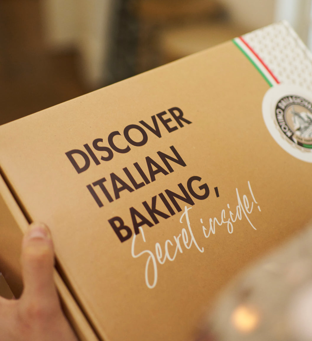 Molino Dallagiovanna Bread, Pizza, and Pasta gift box with recipe books
