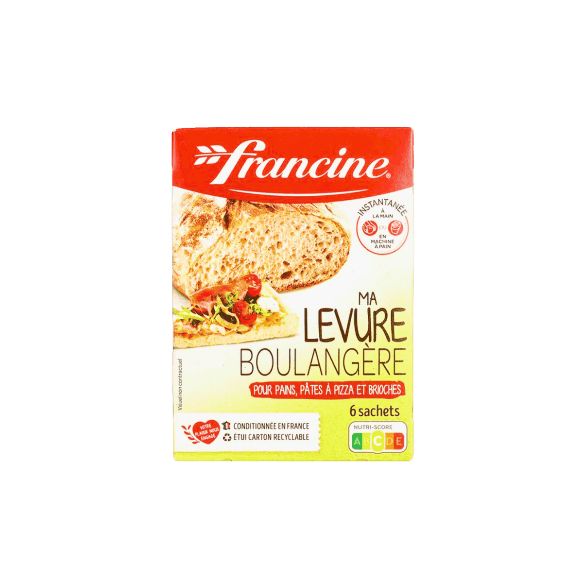 Francine Instant Dry Yeast (6x5g sachets)