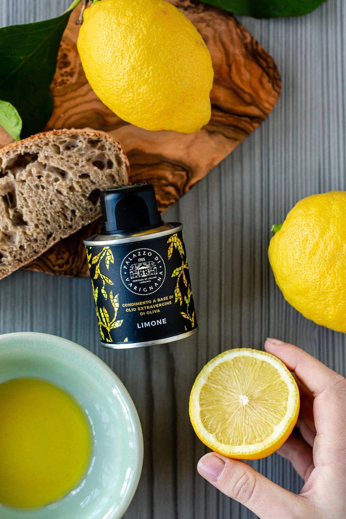 Lemon Extra Virgin Olive Oil 3.4 fl oz can