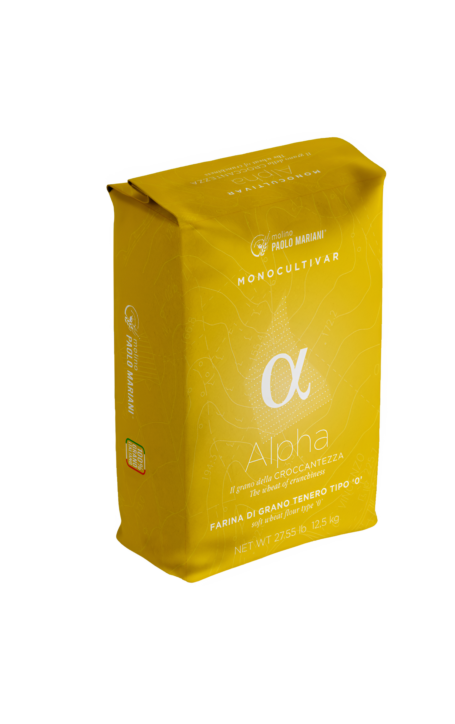 Molino Mariani Alpha Monocultivar flour ideal for crunchy dough (12.5kg/27.5lbs)