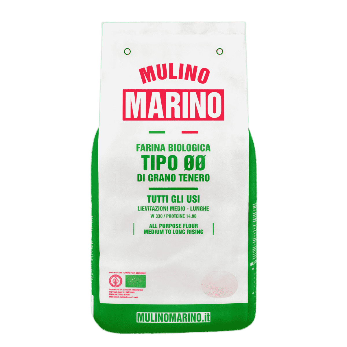 Mulino Marino Organic Type 00 – All-Purpose Italian Flour (1kg/2.2lbs)