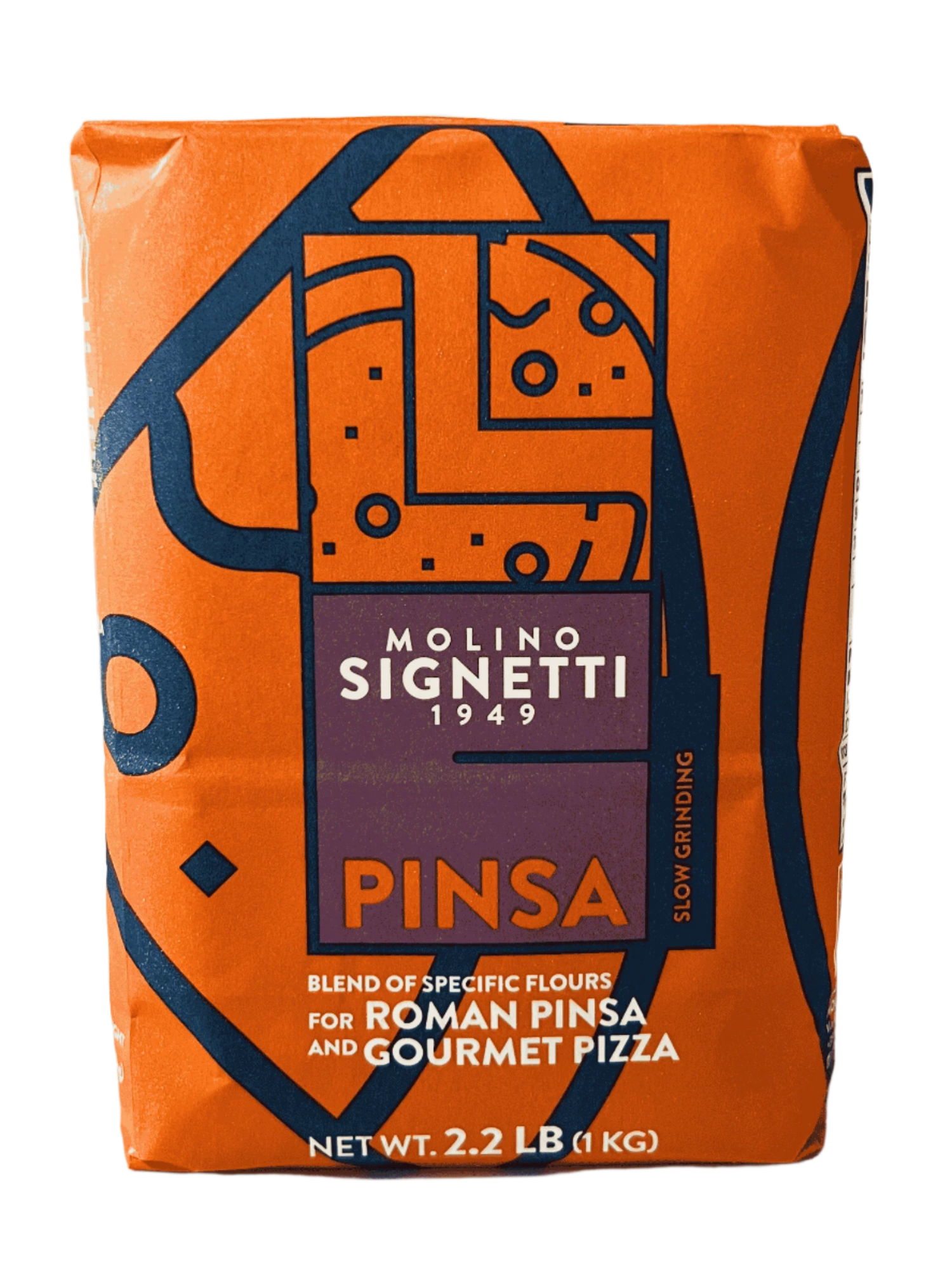 Molino Signetti - Roman Pinsa and Pizza Gourmet Flour 1kg/2.2lbs
