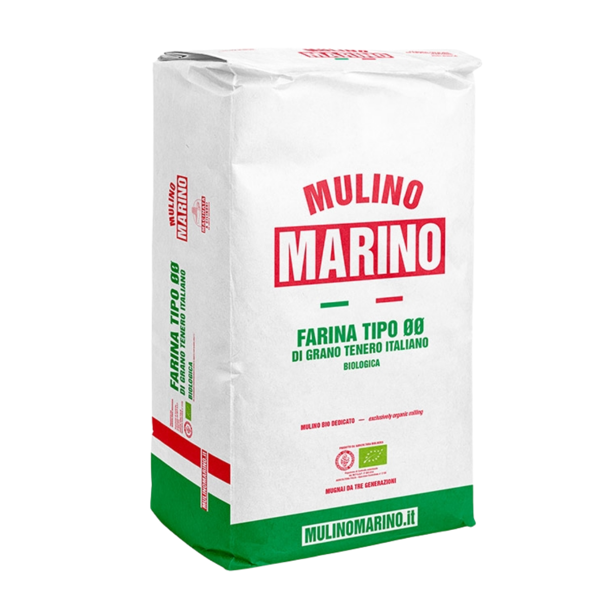 Mulino Marino Organic Type 00 – All-Purpose Italian Flour (5kg/11lbs)