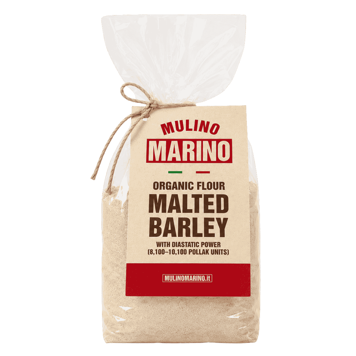 Mulino Marino Organic Malted Barley Flour – Diastatic Malt (250g/8.8oz)