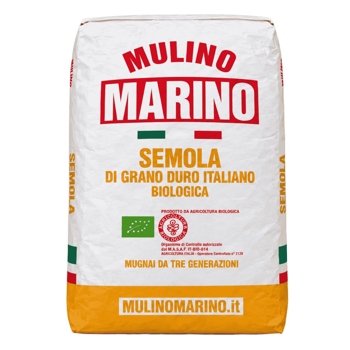 Mulino Marino Organic Durum Semola (25kg/55lbs)
