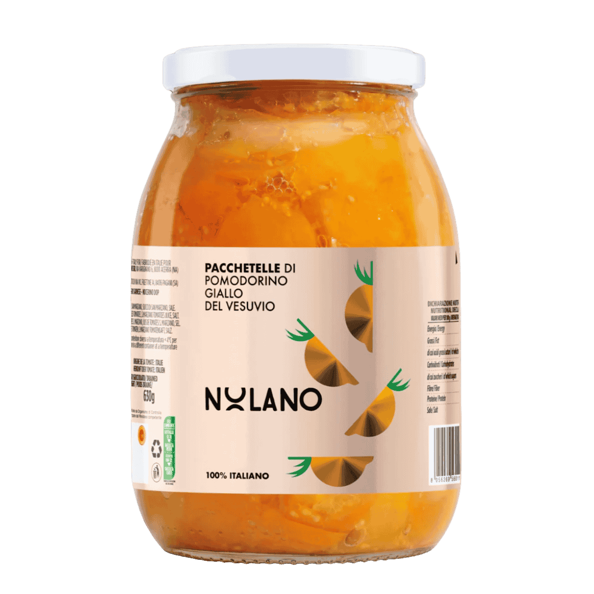 Nolano Pacchetelle di Pomodorino Giallo Campano del Piennolo (950g/2.1lb)