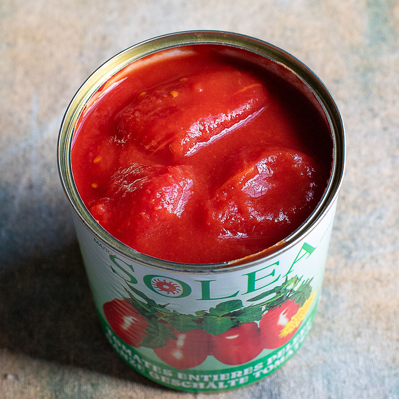 Solea San Marzano whole peeled (14oz)