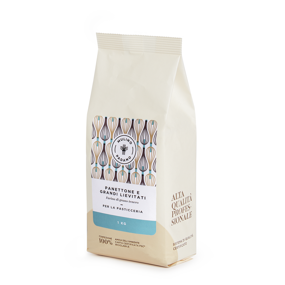Mulino Padano Tipo 00 Flour – Panettone e Grandi Lievitati (1kg/2.2lbs)