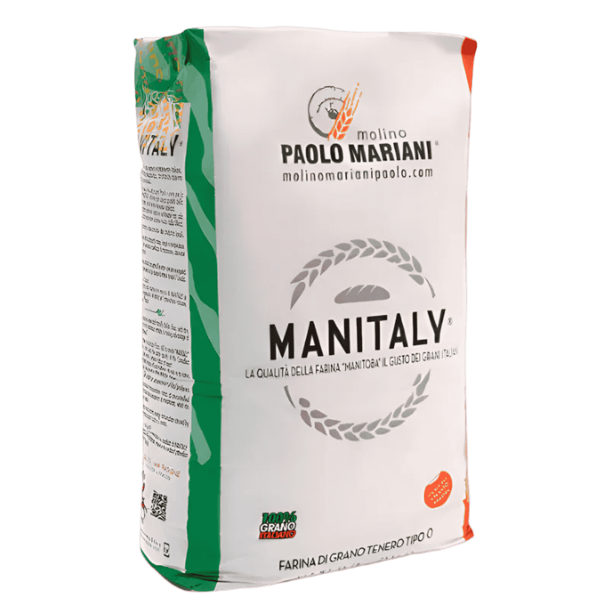 Molino Mariani Manitaly Manitoba flour from 100% Italian grains (25kg / 55 lbs)