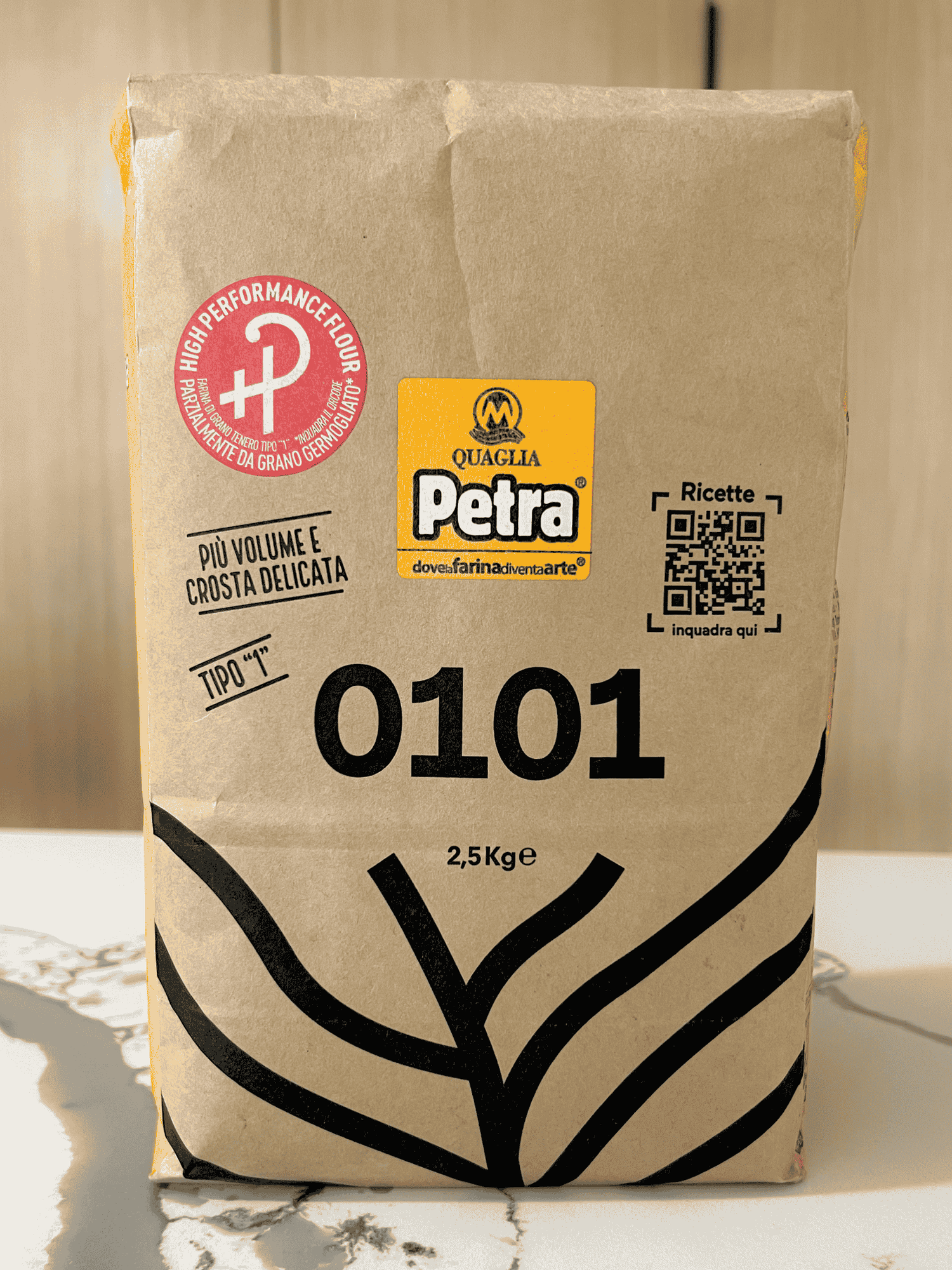 Petra 0101HP Croissant Flour (2.5kg / 5.5 lbs)