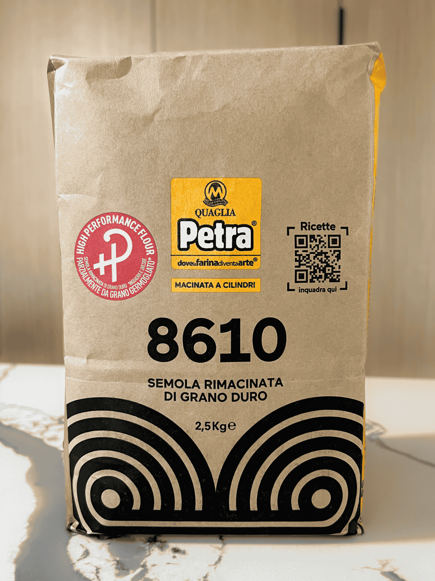 Petra 8610 Durum Wheat Semolina 2.5kg / 5.5 lbs