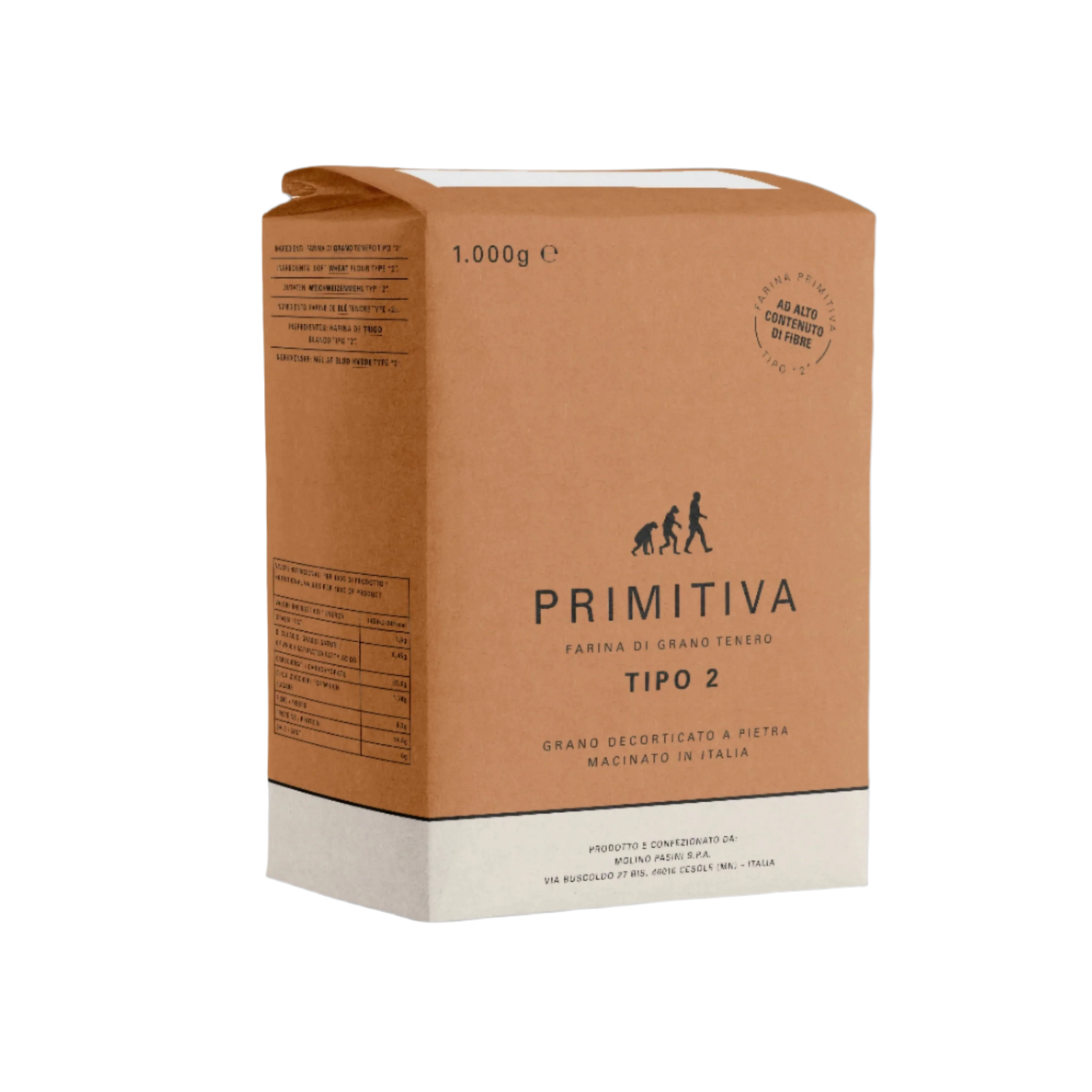Molino Pasini - Primitiva Tipo 2 (1kg/2.2lbs)