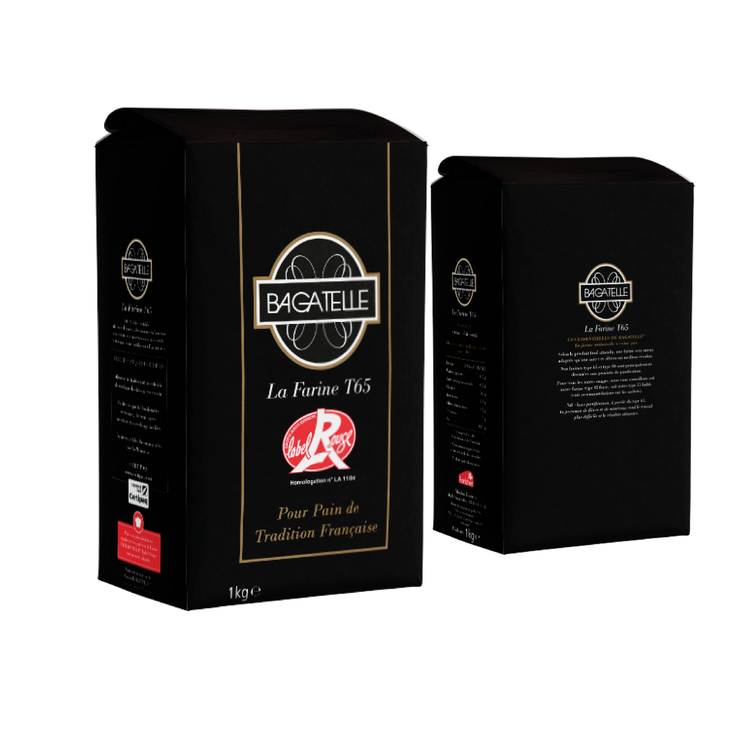 Foricher Bagatelle CRC® T65 Traditional French Baguette Flour (1kg/2.2lbs)