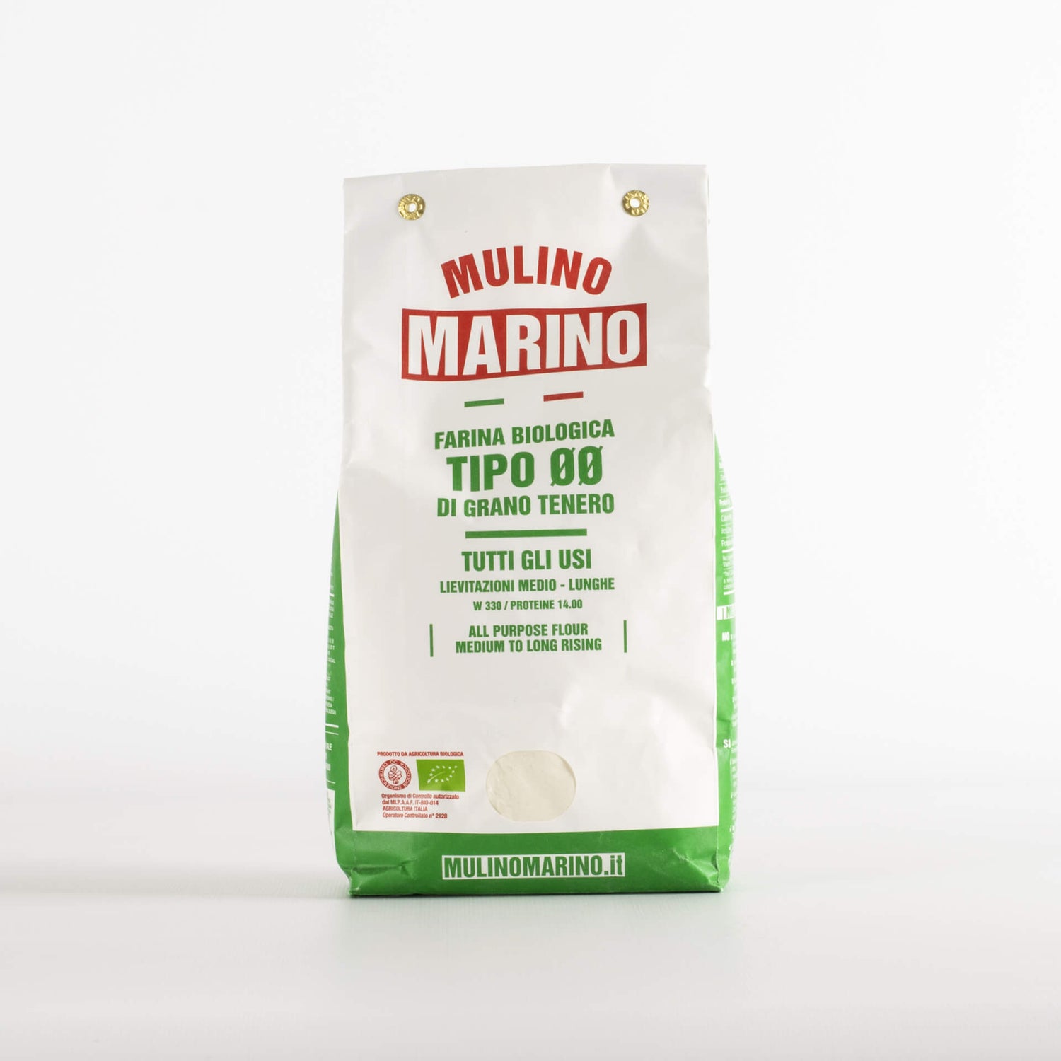 Mulino Marino Organic Type 00 – All-Purpose Italian Flour (1kg/2.2lbs)