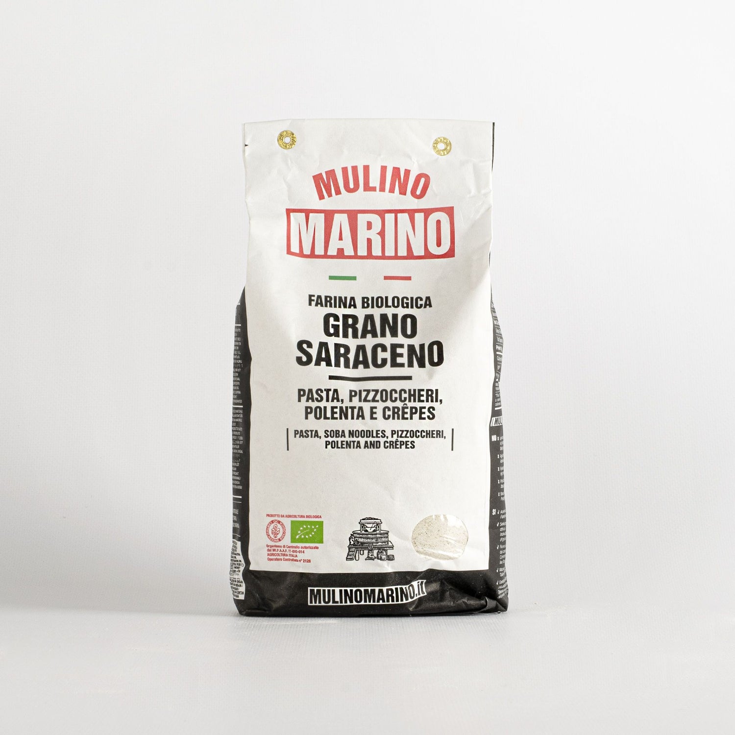 Mulino Marino Organic Stone-Milled Buckwheat Flour (1 kg)
