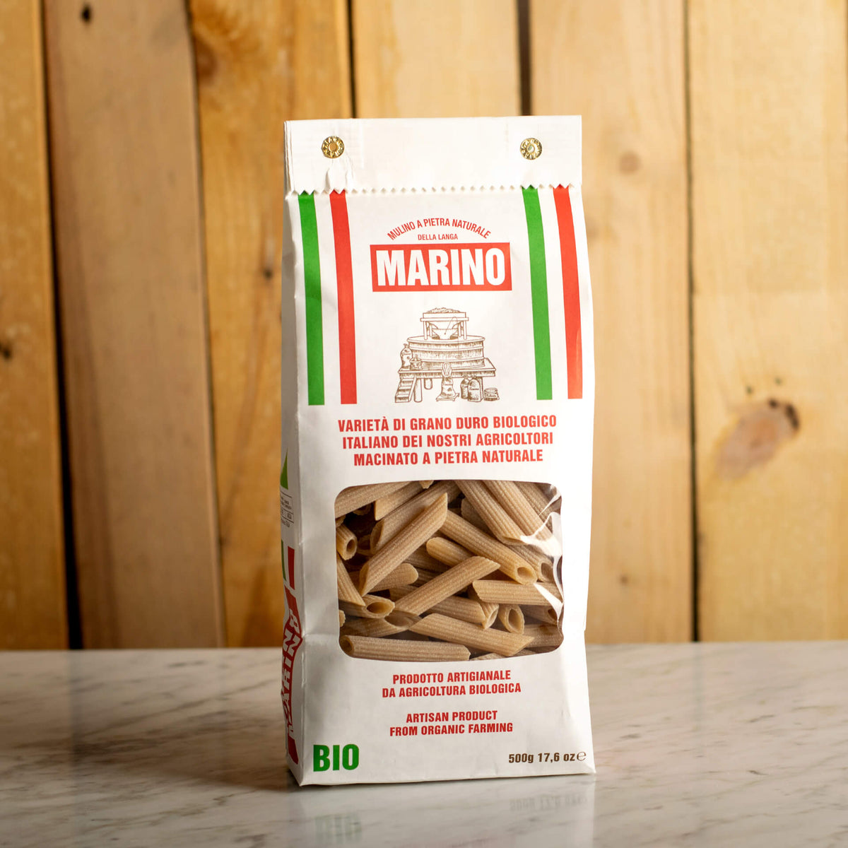 Mulino Marino Organic Penne Rigate Durum Pasta 500g