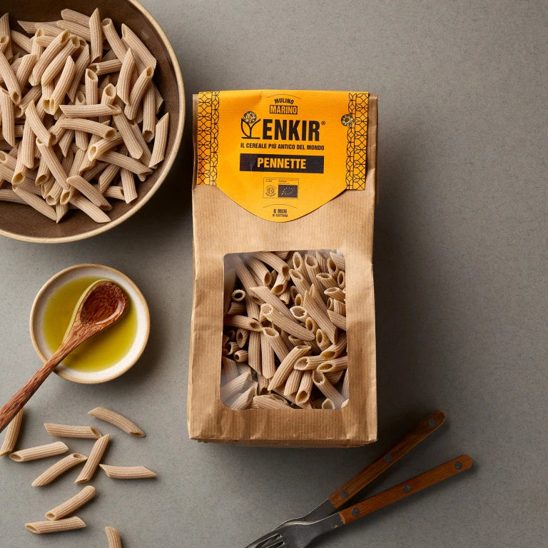 Mulino Marino Organic Enkir Pennette Pasta 500g