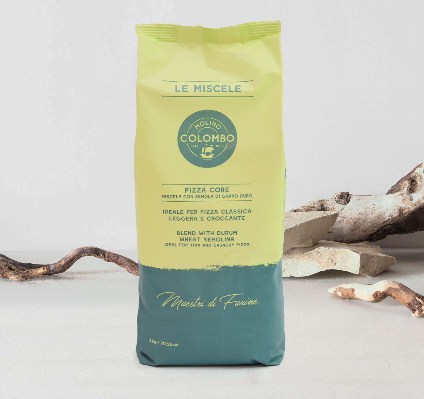 Molino Colombo Pizza Core - Flour Blend for Crunchy Pizza (2kg/4.4lbs)