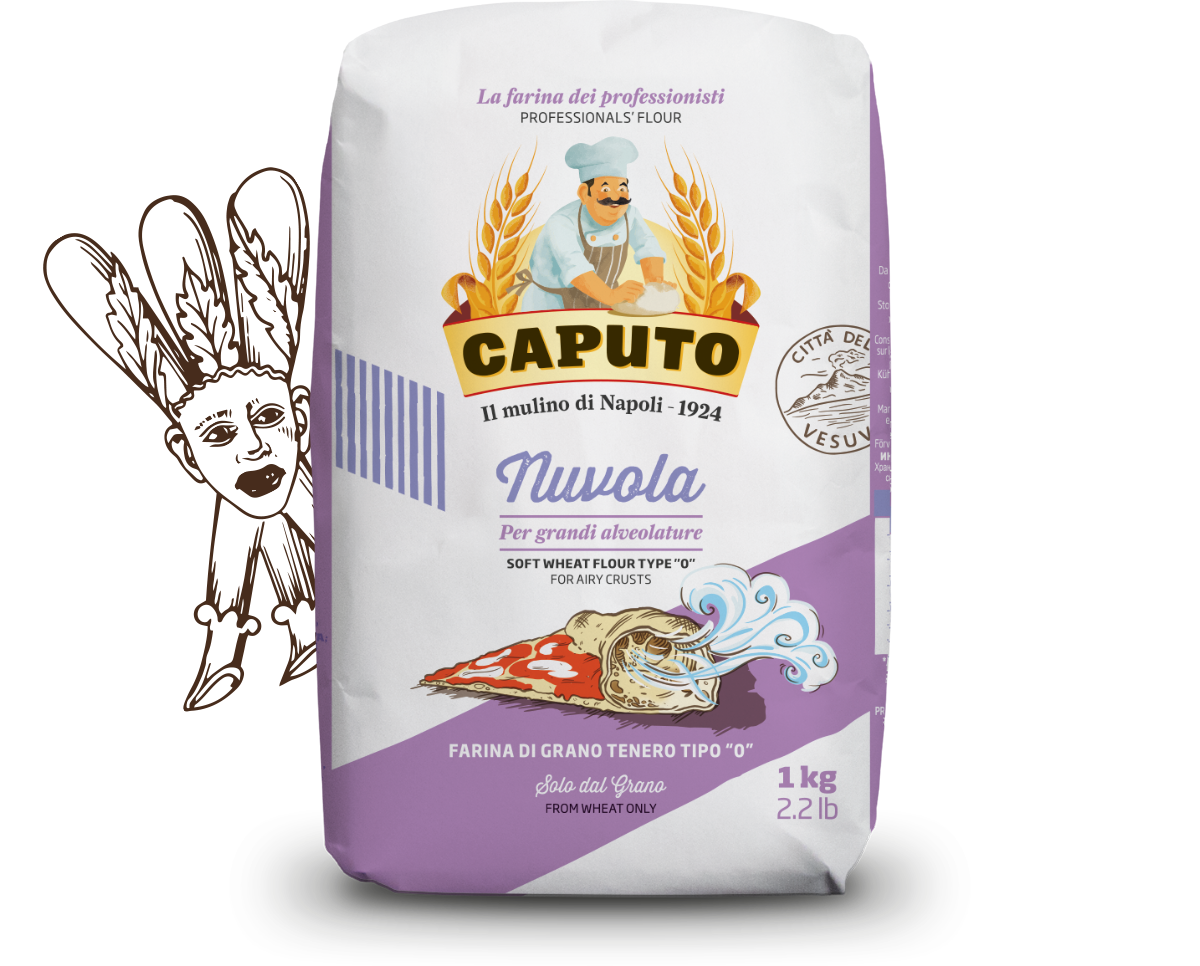 Caputo Nuvola Flour Tipo 0 (1kg / 2.2lbs)