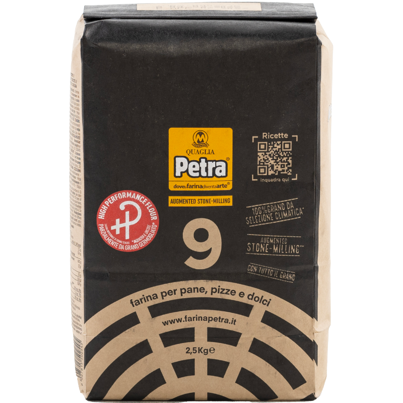 Petra 9HP Stone-Milled Whole Grain Flour (2.5 kg / 5.5 lbs)