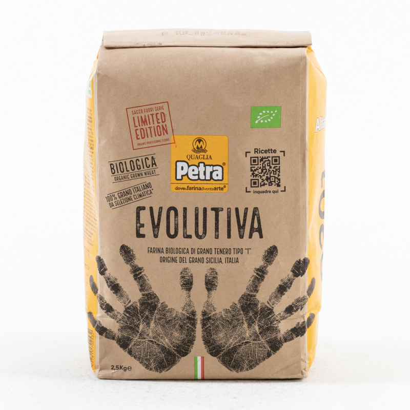 Petra 0201 Evolutiva Organic Tipo 1 Flour (2.5kg/5.5lbs)