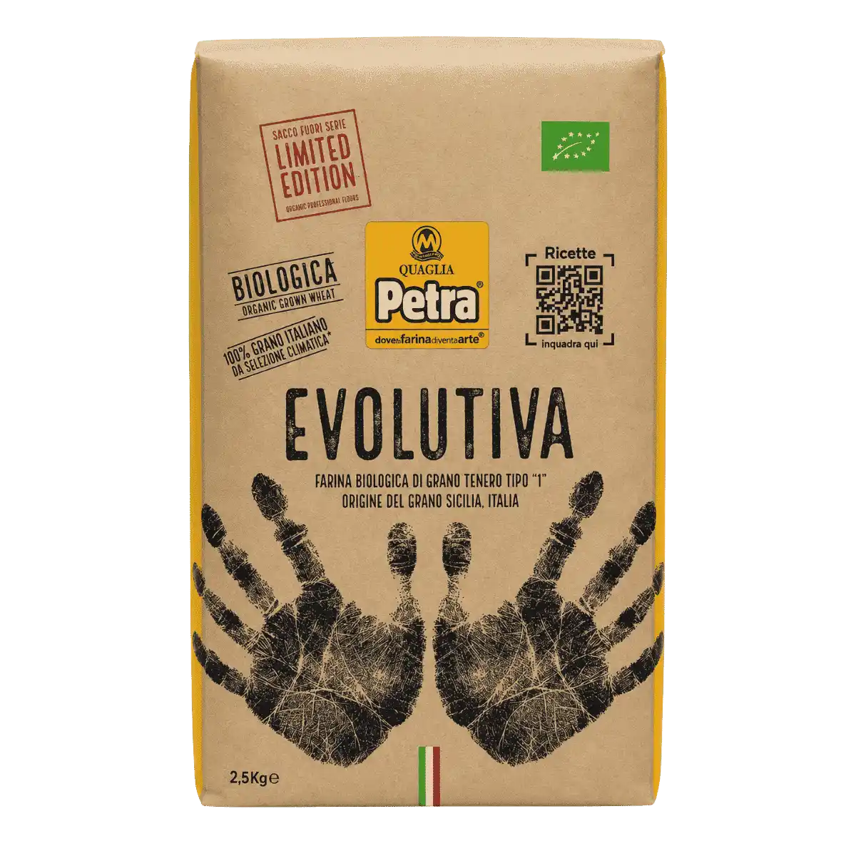 Petra 0201 Evolutiva Organic Tipo 1 Flour (2.5kg/5.5lbs)