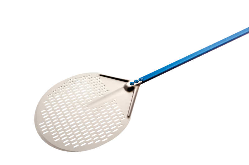 Round Perforated Pizza Peel (Azzurra line)