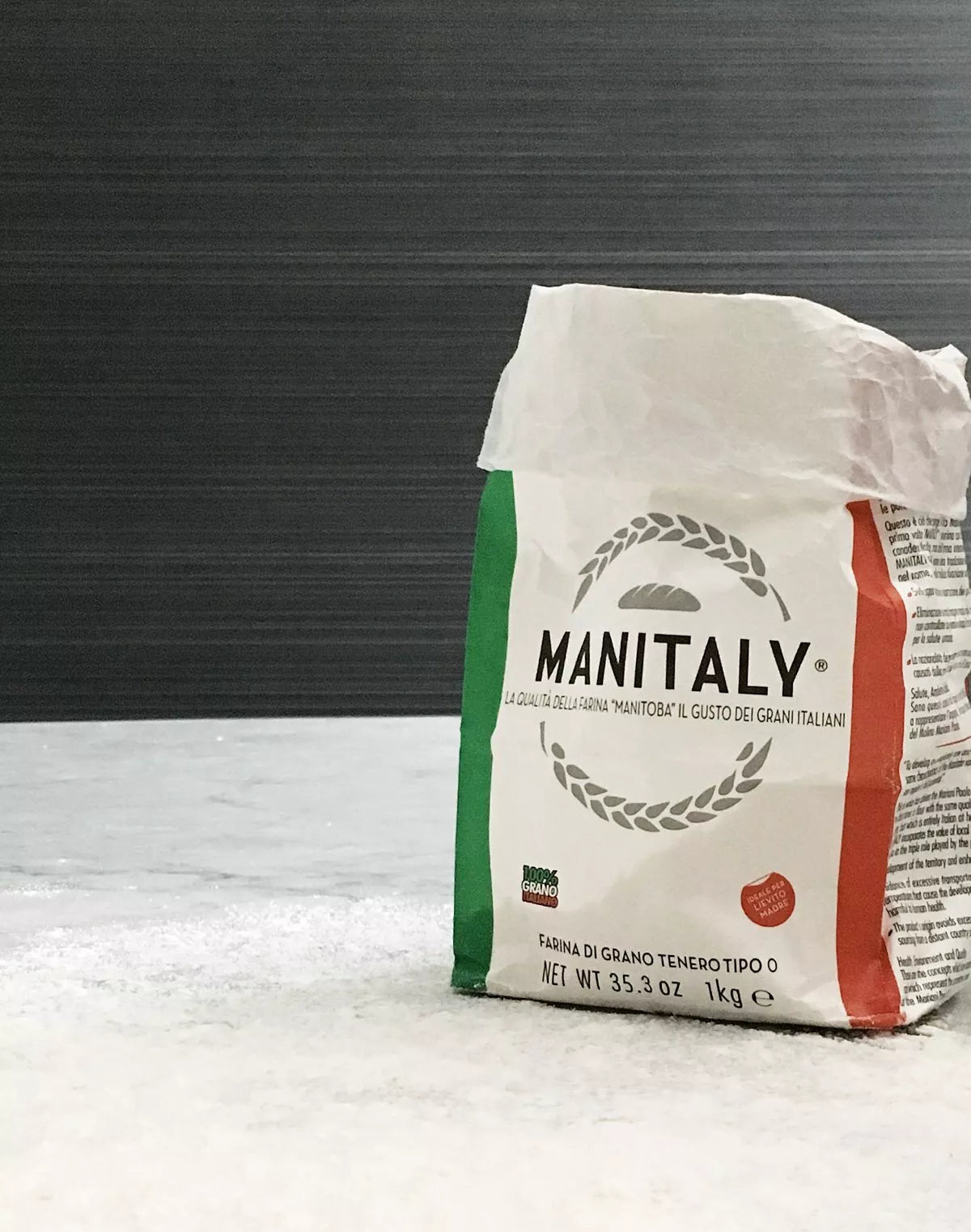 Molino Paolo Mariani Manitaly Tipo 0 Flour from 100% Italian Grains (1kg / 2.2lbs)