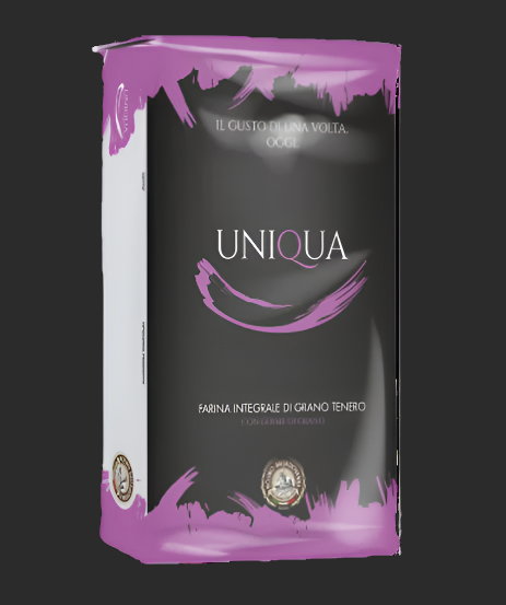 Dallagiovanna Uniqua Viola stone-ground Purple-colored Flour (10kg/22lbs)