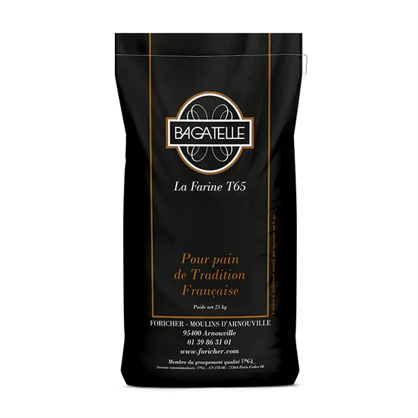 Foricher Bagatelle CRC® T65 Traditional French Baguette Flour (1kg/2.2lbs)