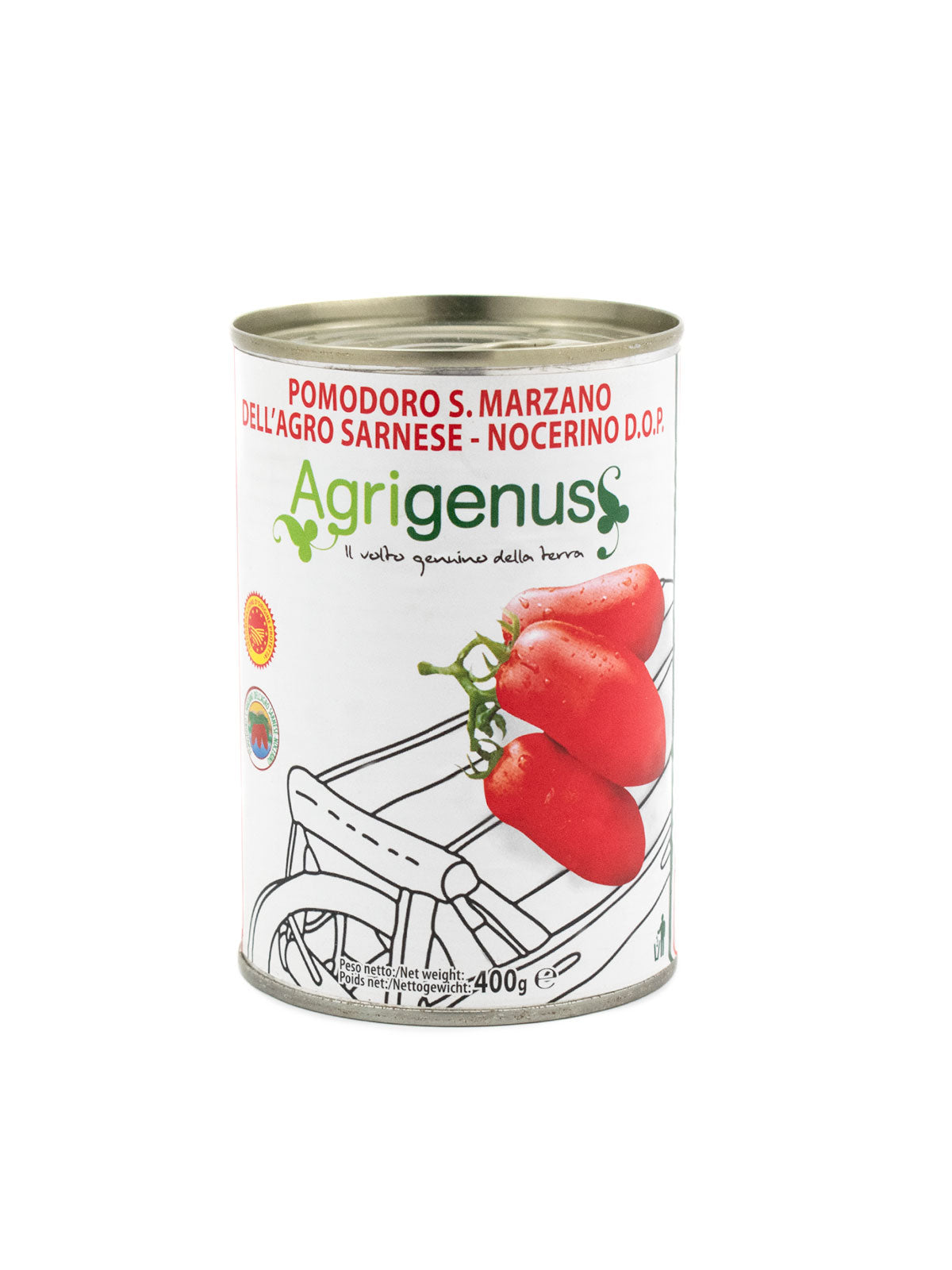 San Marzano DOP whole peeled Agrigenus