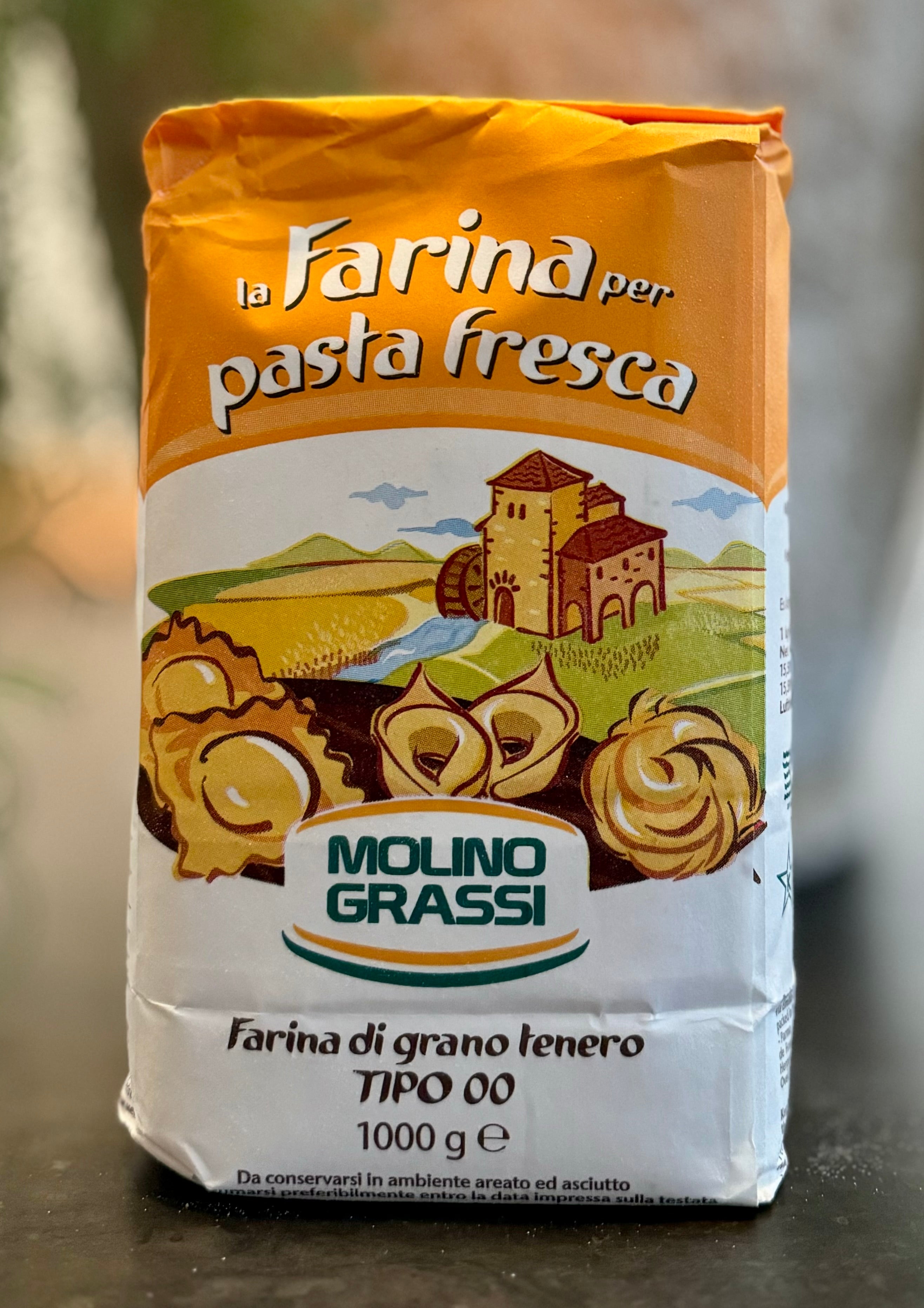 Molino Grassi Pasta Fresca Flour Tipo 00 – BrickOvenBaker