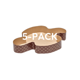 Deluxe Colomba molds 1kg (set of 5)