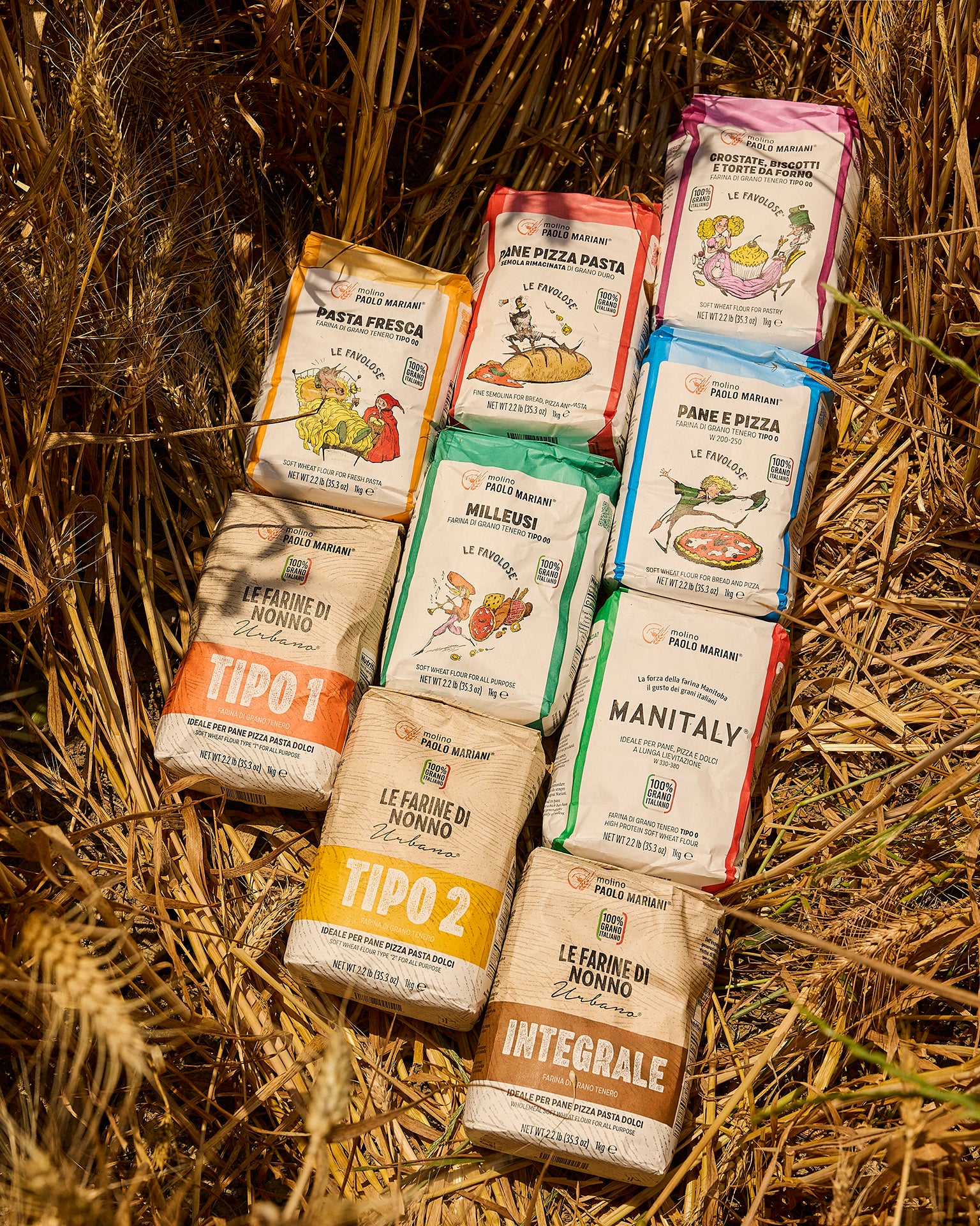 Molino Paolo Mariani Manitaly Tipo 0 Flour from 100% Italian