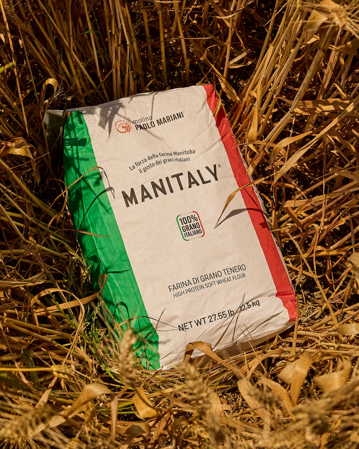 Molino Mariani Manitaly Manitoba flour from 100% Italian grains (25kg / 55 lbs)